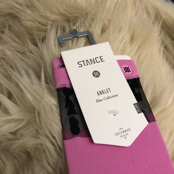 STANCE anklet "blue collection" pink & black socks - Picture 4 of 7